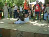 Breakdance am Abend